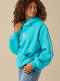 The Sea Is My Happy Place Hoodie Detail 5 - TULLABEE