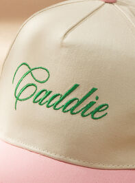 Caddie Trucker Hat Detail 2 - TULLABEE