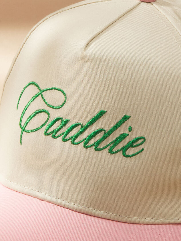Caddie Trucker Hat Detail 2 - TULLABEE