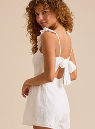 Naomi Eyelet Romper Detail 4 - TULLABEE