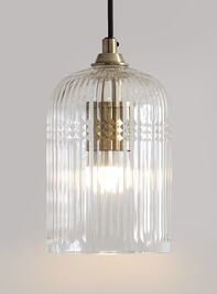 Annabelle Cloche Glass Pendant Detail 3 - TULLABEE