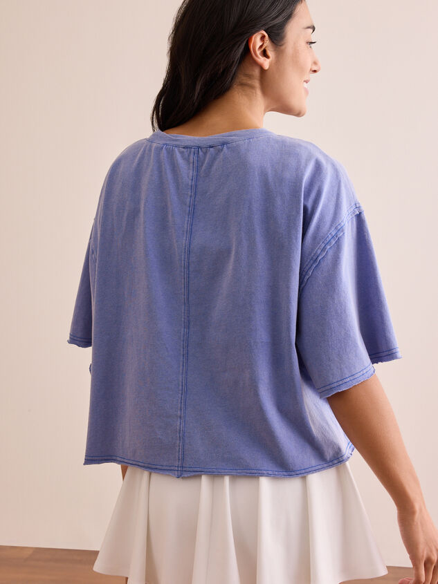 You're A Star Cropped Tee Detail 4 - TULLABEE