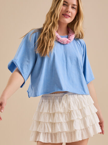 Roma Tiered Mini Skort - TULLABEE