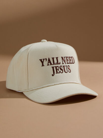 Y'all Need Jesus Trucker Hat - TULLABEE