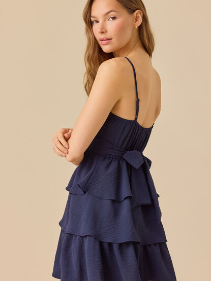 Sara Tiered Mini Dress - TULLABEE