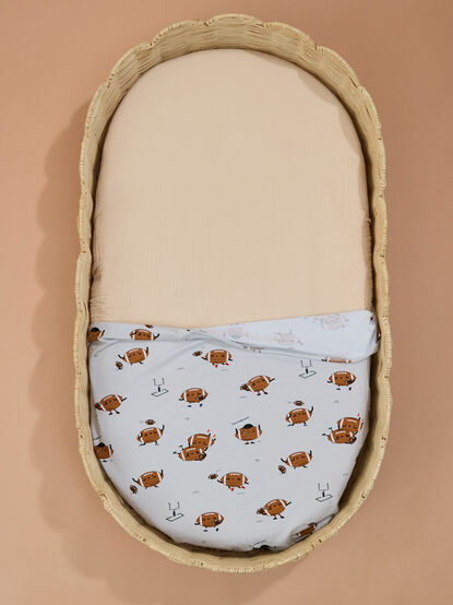 Playful Footballs Swaddle - TULLABEE