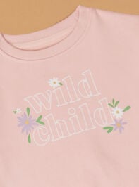 Wild Child Sweatshirt Detail 2 - TULLABEE