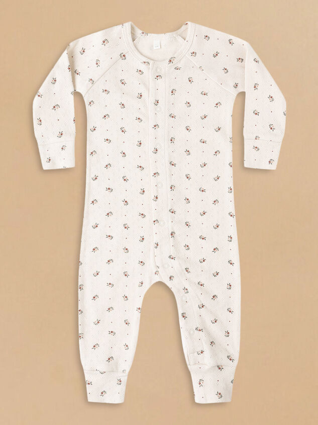 Heather Floral Footie by Quincy Mae - TULLABEE