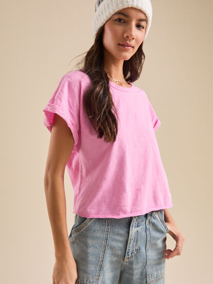 Michaela Boxy Tee - TULLABEE
