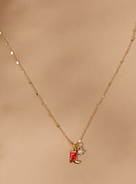 Cowboy Charm Gold Necklace - TULLABEE