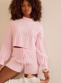 Cloudflow Cable Knit Sweater - TULLABEE