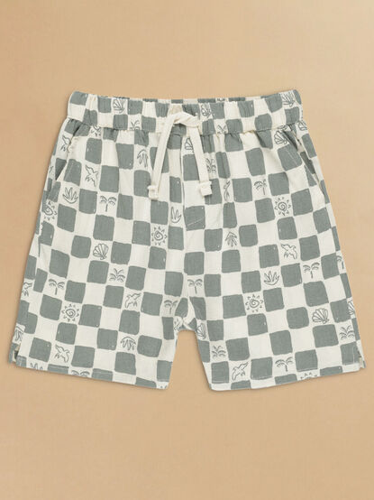 Coastal Check Shorts by Rylee + Cru - TULLABEE