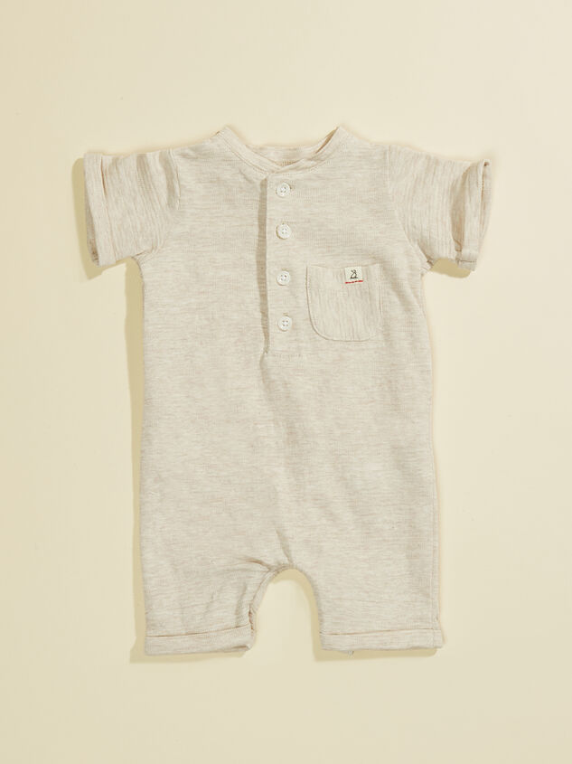 Maxwell Henley Romper by Me + Henry - TULLABEE