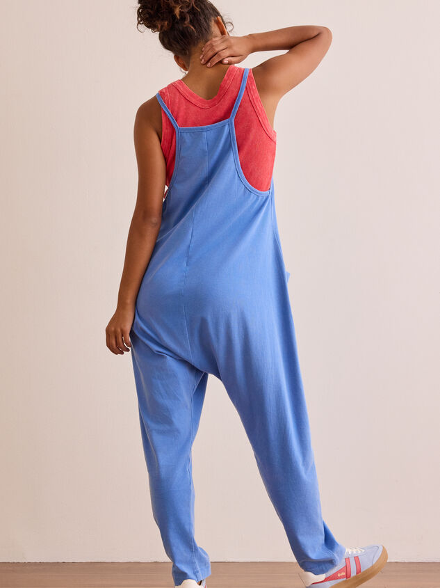 Hang Tough Mineral Wash Jumpsuit Detail 4 - TULLABEE