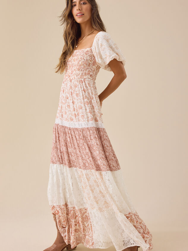 Cherish Maxi Dress Detail 3 - TULLABEE