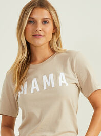Mama Graphic Tee Detail 2 - TULLABEE