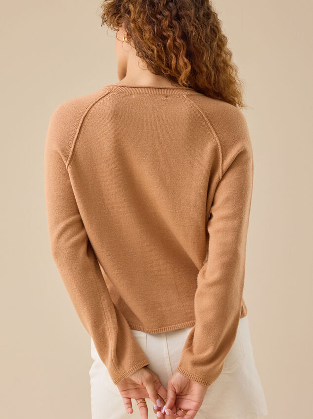 Harper Button Up Cardigan Detail 4 - TULLABEE