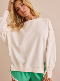 Serene Crewneck Detail 2 - TULLABEE