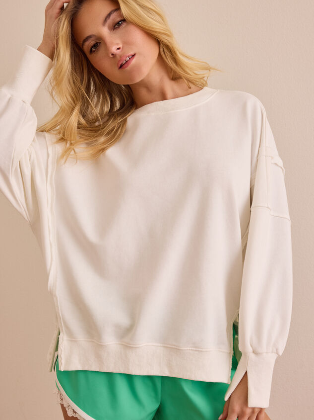 Serene Crewneck Detail 2 - TULLABEE