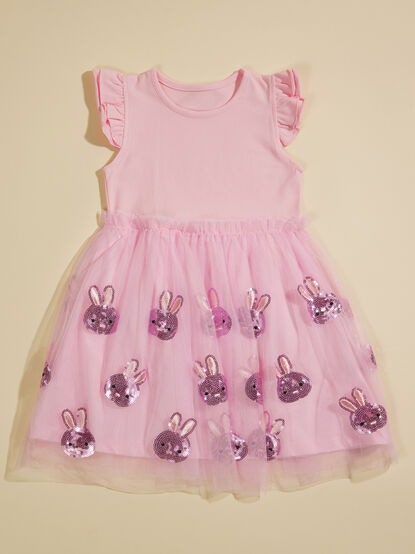Sequin Bunny Tulle Dress - TULLABEE