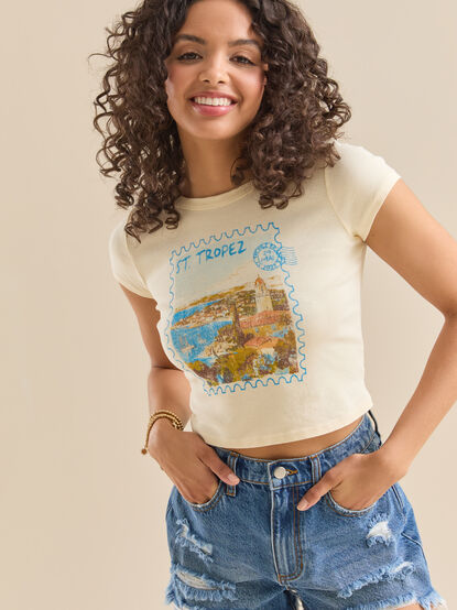 St. Tropez Baby Tee - TULLABEE