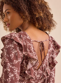 Joan Floral Babydoll Top Detail 2 - TULLABEE