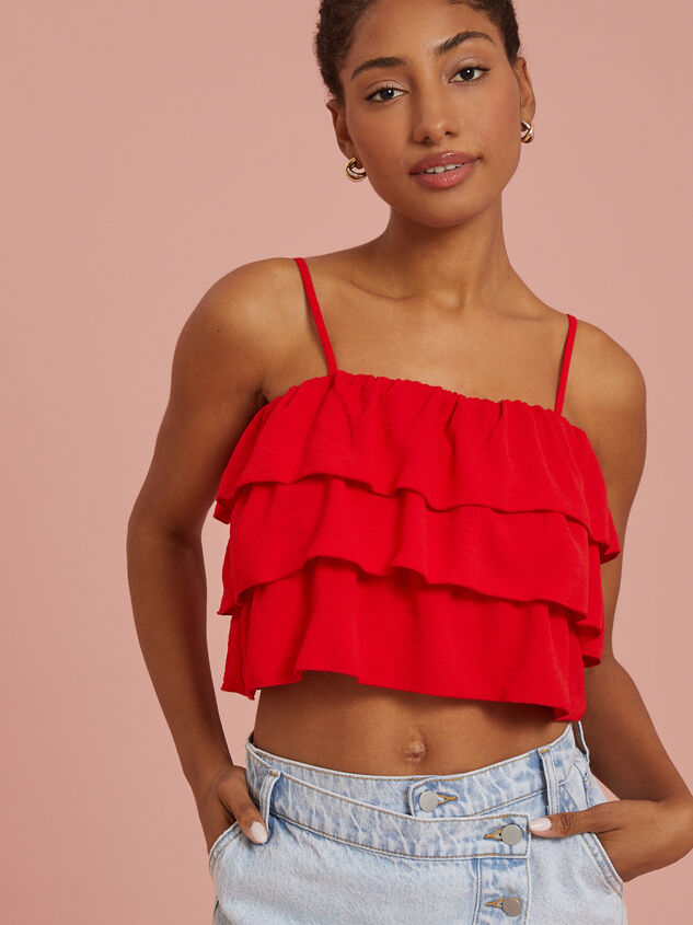 Clea Tiered Top Detail 2 - TULLABEE