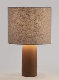Daisy Terracotta Table Lamp Detail 3 - TULLABEE