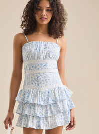 Nina Textured Mini Dress - TULLABEE