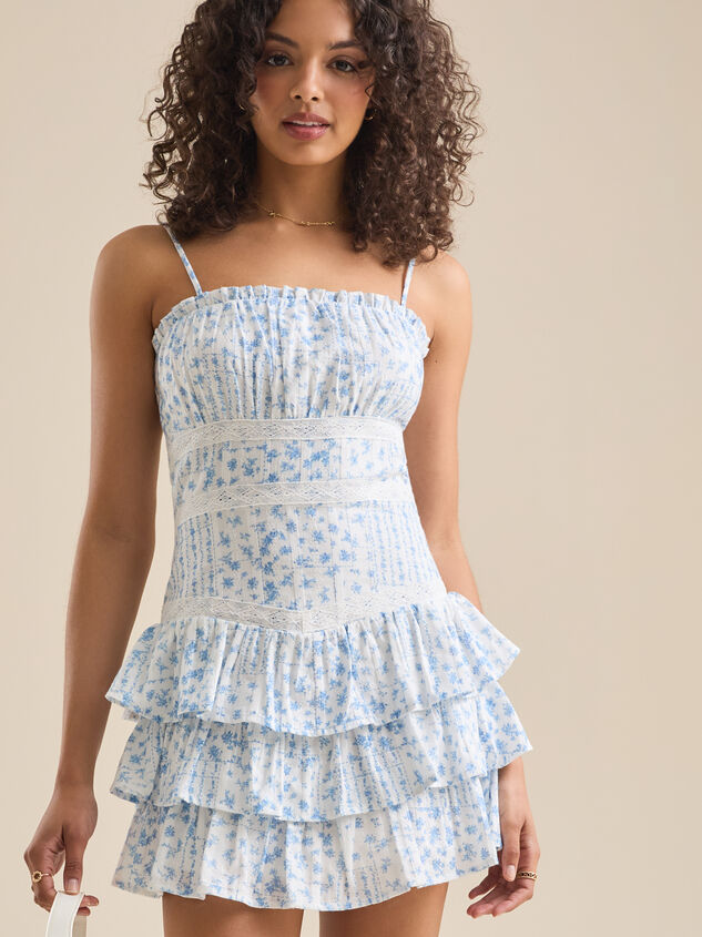 Nina Textured Mini Dress - TULLABEE