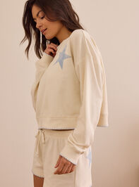 Reach For The Stars Pullover Detail 4 - TULLABEE