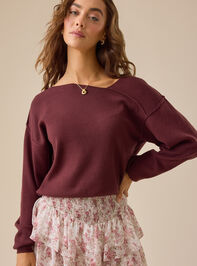 Camilla Asymmetrical Sweater - TULLABEE