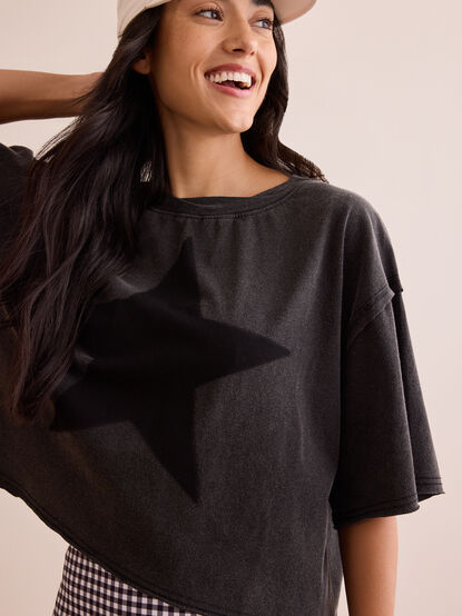 You're A Star Cropped Tee - TULLABEE