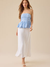 Ivy Strapless Bubble Top Detail 2 - TULLABEE