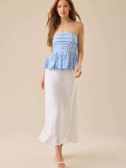 Ivy Strapless Bubble Top - TULLABEE