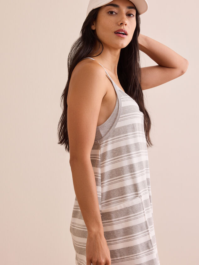 Hang Tough Stripe Mini Dress Detail 4 - TULLABEE