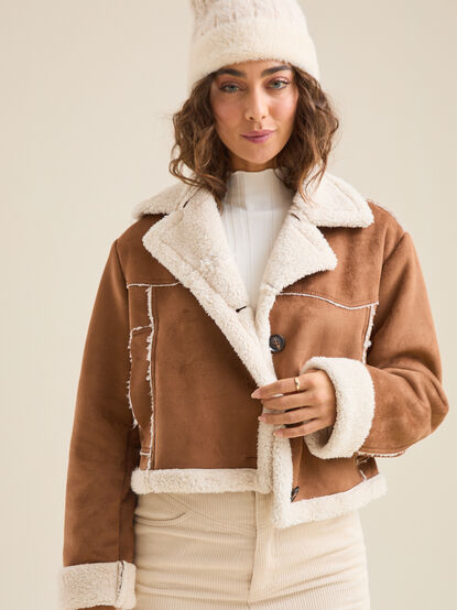 Savannah Suede Jacket - TULLABEE