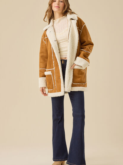 Flora Suede Jacket - TULLABEE