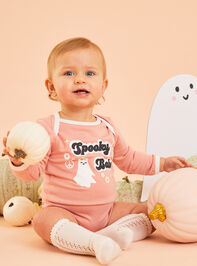 Spooky Babe Ringer Bodysuit - TULLABEE