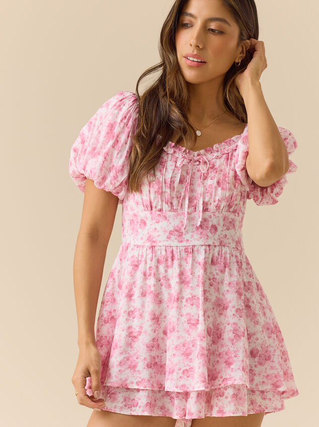 Karolina Puff Sleeve Romper - TULLABEE