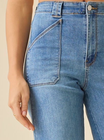 Annabelle Wide Leg Jean - TULLABEE
