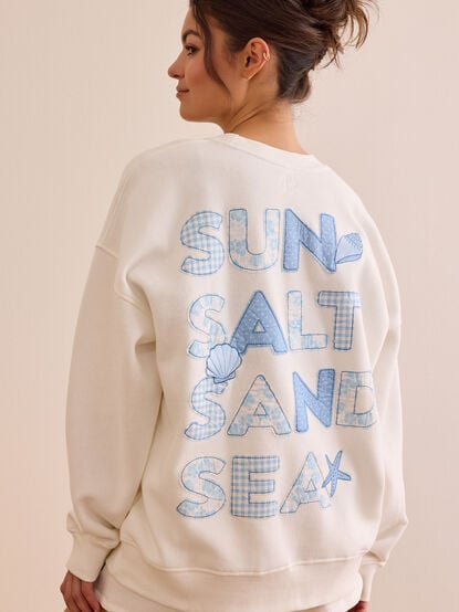 Sun Sand and Sea Pullover - TULLABEE