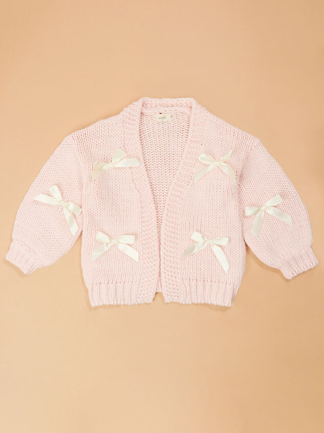 Pippa Bow Youth Cardigan - TULLABEE