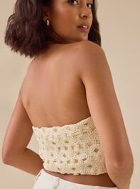 Briar Crochet Tube Top Detail 5 - TULLABEE