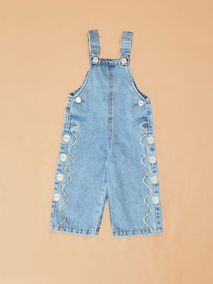 Daisy Dash Baby Overalls - TULLABEE
