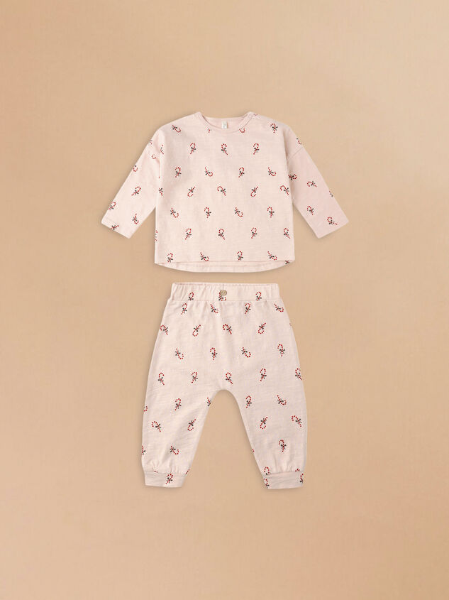 Holly Berry Dreams Pajama Set by Rylee + Cru - TULLABEE
