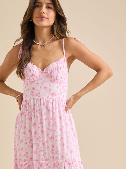 Juliana Floral Maxi Dress - TULLABEE