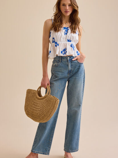 Emelie Floral Tank Top - TULLABEE