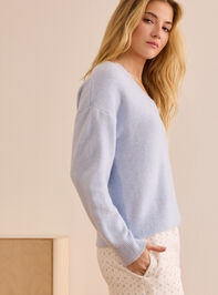 Cozy Stillness Pullover Detail 3 - TULLABEE