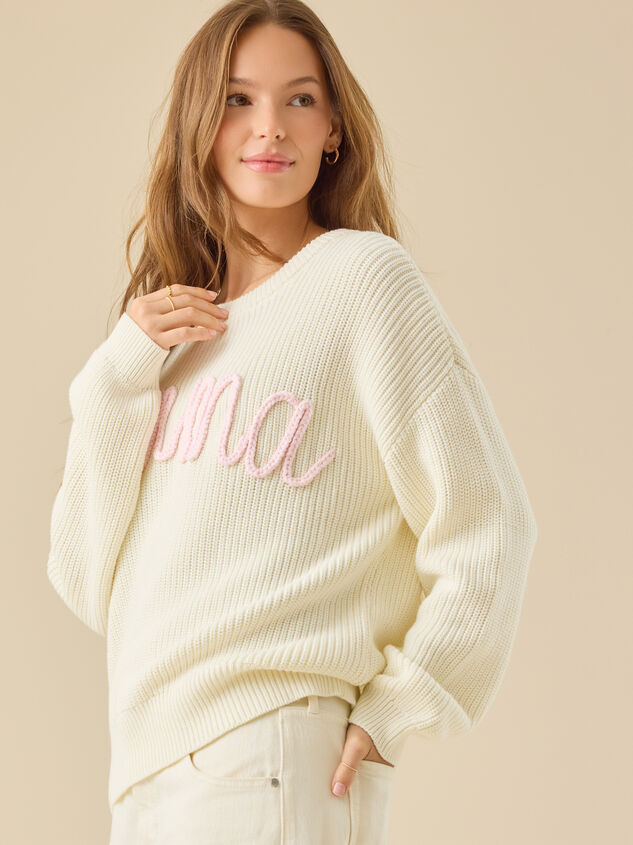 Minis Mama Sweater Detail 3 - TULLABEE